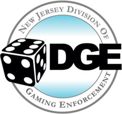 The logo of the New Jersey Division of Gaming Enforcement.